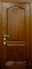 Дверь МДФ №6 с отделкой МДФ Шпон - фото